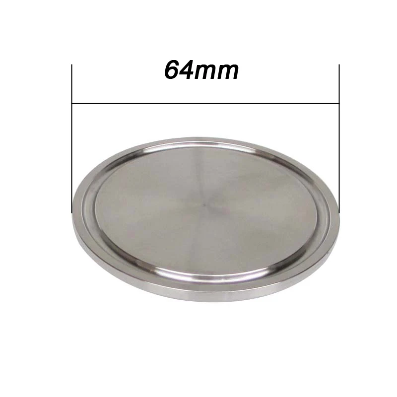 2 &quotOD64mm санитарно 304 нержавеющая сталь Tri Зажим наконечник крышки|tri clamp|clamp stainless