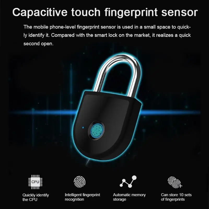 Bluetooth замок отпечатков пальцев водонепроницаемый приложение управление электронный замок для дома и офиса USB Перезаряжаемый без ключа смарт двери Аппаратные средства