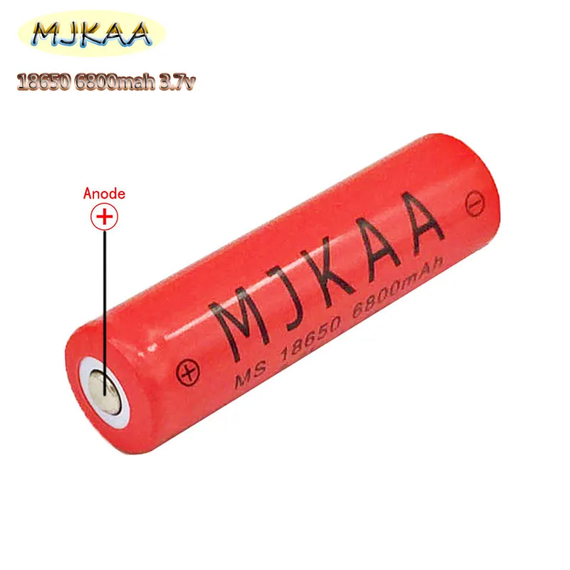 12 шт 6800mah 18650 перезаряжаемая батарея 3,7 v литий-ионные аккумуляторы для фонарика, фара, фонарь для езды