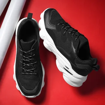 

leisure summer fashion para male slip Breathable sapatos Fashion Fashionable Sneakers breathable mens sale black Light men mesh