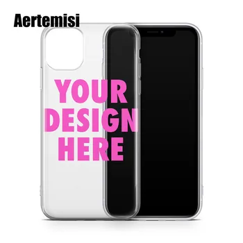 

Aertemisi Create Your Own Custom Clear TPU Phone Case Cover for iPhone 5 5s SE 6 6s 7 8 Plus X Xs XR Max 11 Pro Max