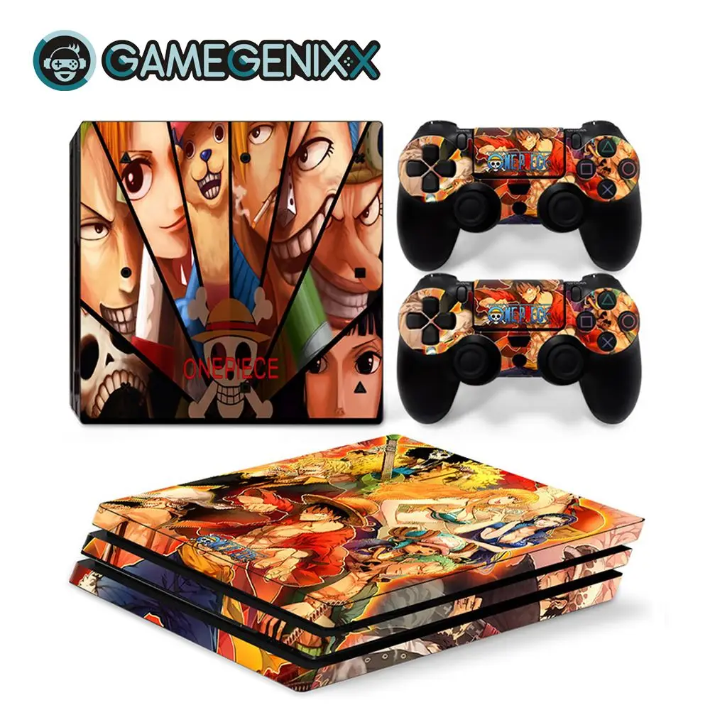 GAMEGENIXX Кожа Наклейка виниловая обложка для PS4 Pro консоли и 2 контроллера-одна штука