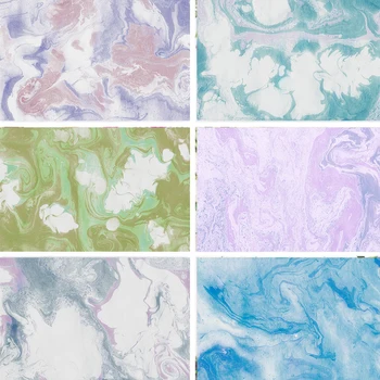 

Nitree Food Photography Achtergrond Colorful Oil Paint Decorative Texture Pattern Backdrop Photo Studio Props Background Vinyl
