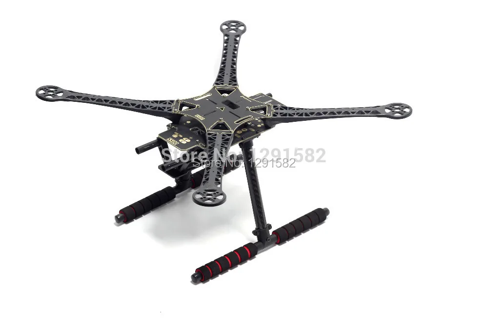 S500 with carbon fiber landing gear