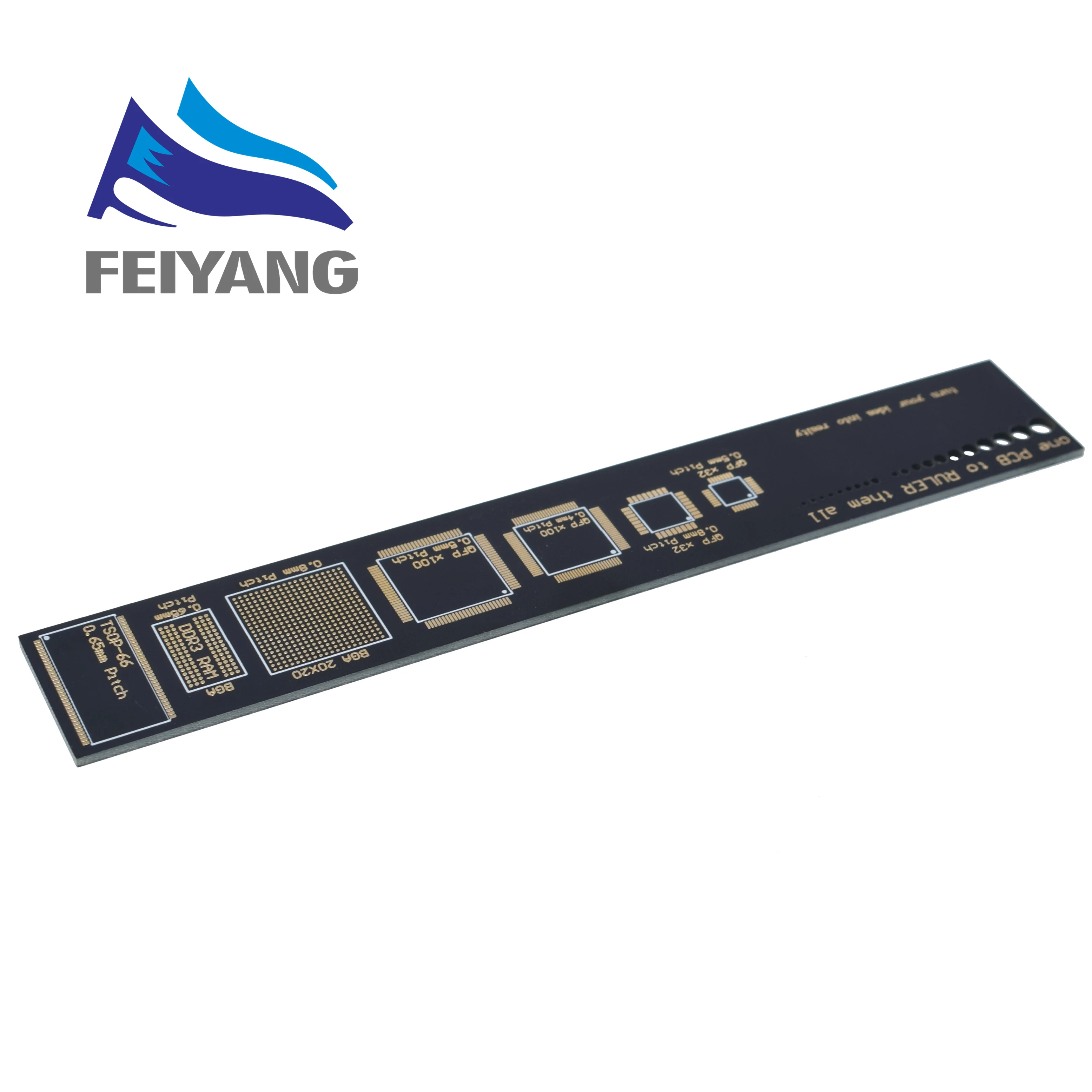 10 шт. линейка для электронных инженеров Geeks Makers Fans PCB Reference Liner Packaging Units v2 - 6 |