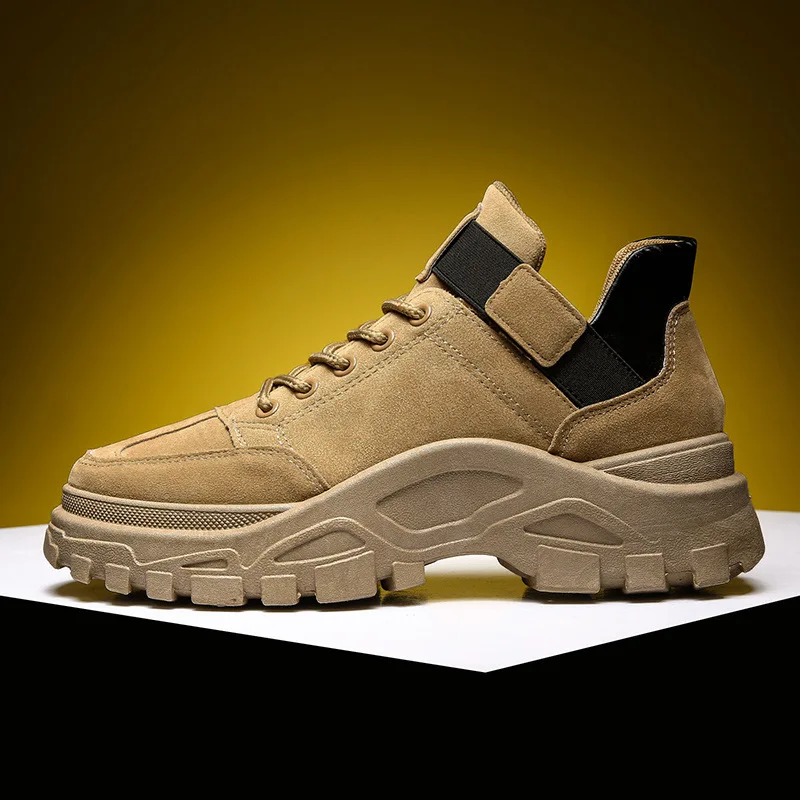 

New men's shoes trend leisure sports shoes high top fashion shoes network celebrity high board shoes
