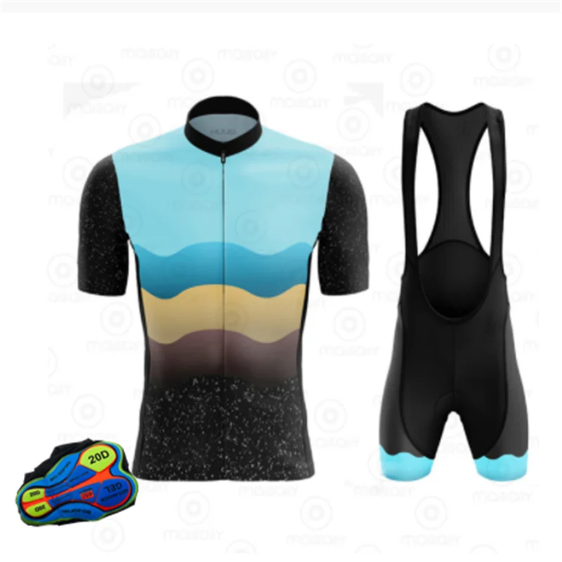 

Custom Wholesale Cycling Jersey Bicycle Wear For Professional Cycling Bike Jersey With Pocket Shirt Quick-Drying UV Protection