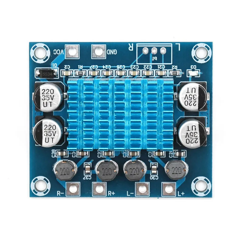 Audio Amplifier Board Dual Channel 2*30W MP3 Class D High HD Digital Amplifiers Module 12V 24V Soundboard For Speaker DIY Kit