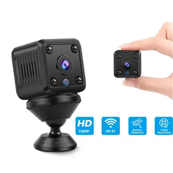 

Mini Wireless Wifi Camera Wide-Angle Night View IP Camera Home Outdoor Security Inspection Cam