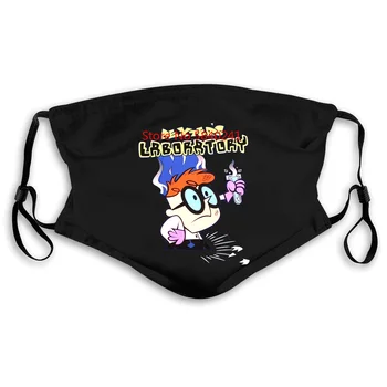

CARTOON NETWORK DEXTERS LABORATORY ROYAL RETRO CARTOON MENS ADULT Mask women kid's PM2.5