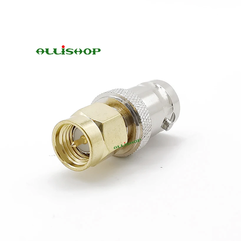 Adattatore BNC-femmina a BNC-femmina con contatti oro 50 ohm