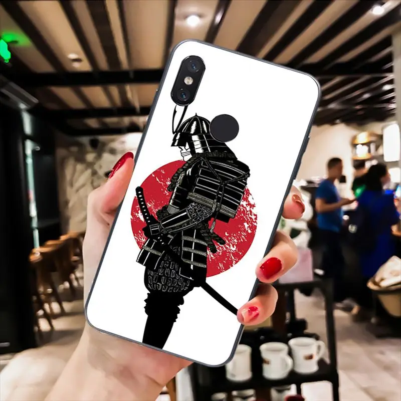 Japanese samurai oni mask