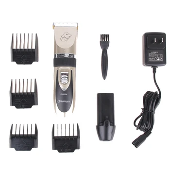 

Professional Dog Trimmer Pet Dog Grooming Dog Hair Cutter Shaver Machines Ceramic Blades Electronic Pet Scissor Animal Clipper
