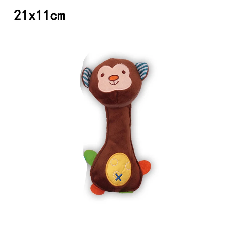 monkey Hoomall игрушка для домашних животных жевательная игрушка-пищалка для щенков скрипучий плюшевый звук мультфильм жираф/обезьяна товары для домашних животных игрушка для собак - Цвет: monkey