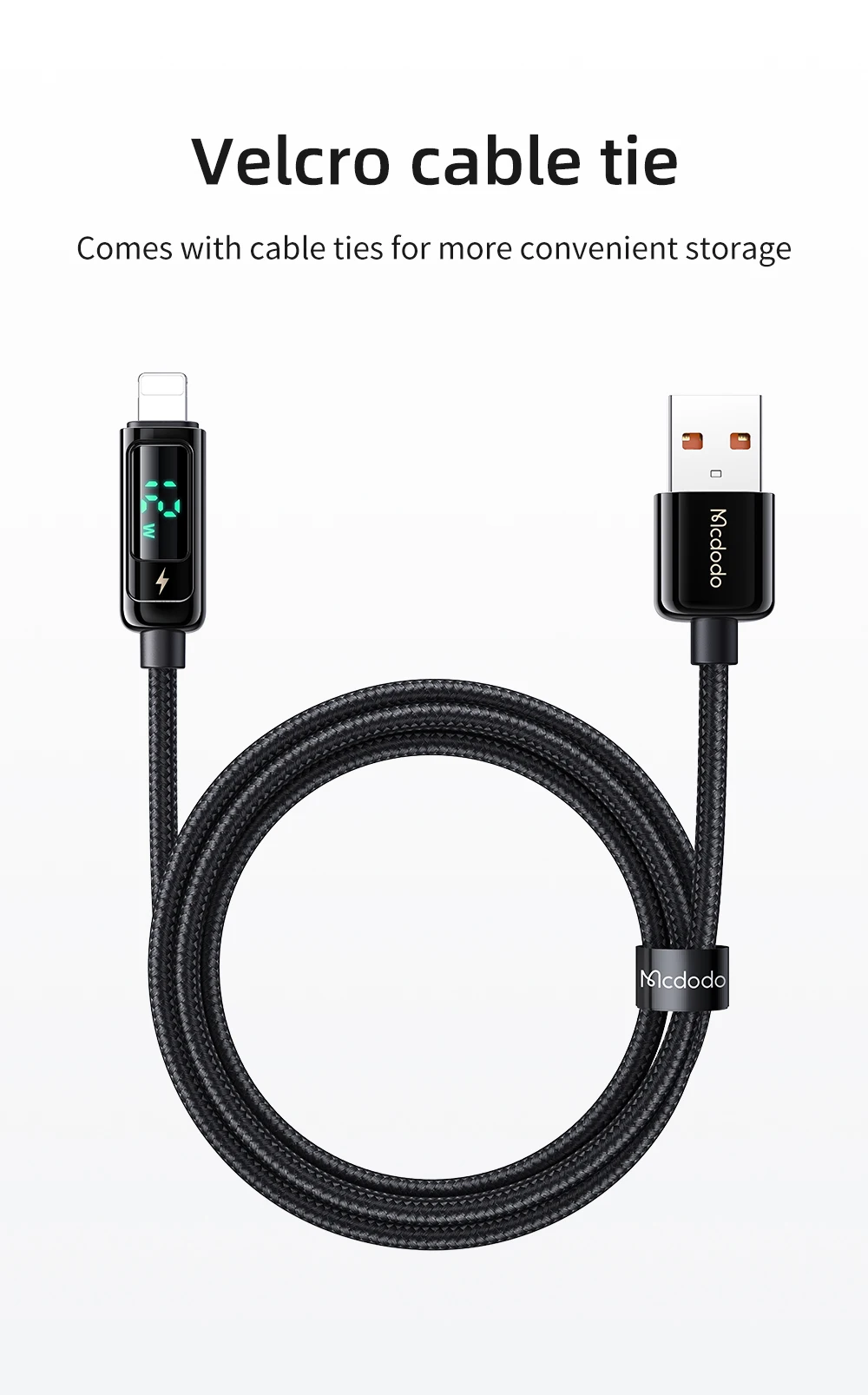 hdmi to phone Mcdodo 12W USB Cable Lightning 3A Fast Charging For iPhone 12 11 Pro Max X XS XR 8 iPad iOS 14 Digital Display Charger Data Cord aux cable for iphone
