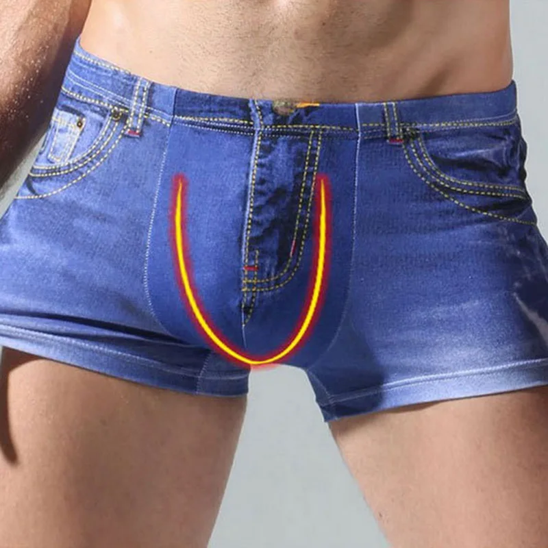 jean short underwear