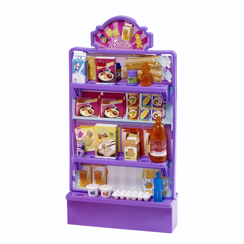 Оригинальные куклы Барби дом для супермаркета покупки Многофункциональная