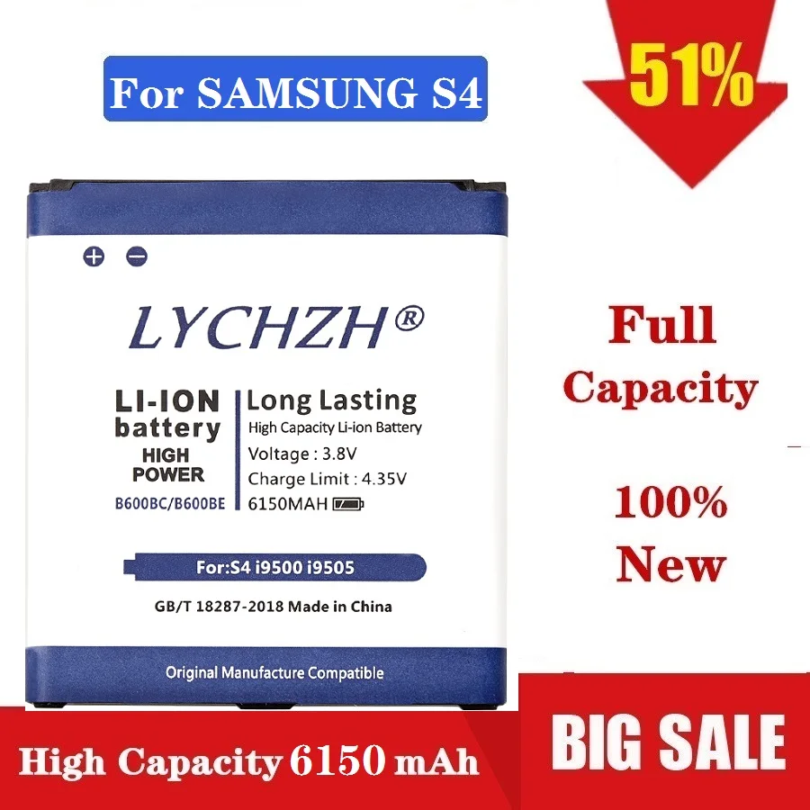 Оригинальный аккумулятор для SAMSUNG B600BC B600BE Samsung GALAXY S4 I9500 I9502 i9295 GT I9505 I9508 I959 i337 i545 i959