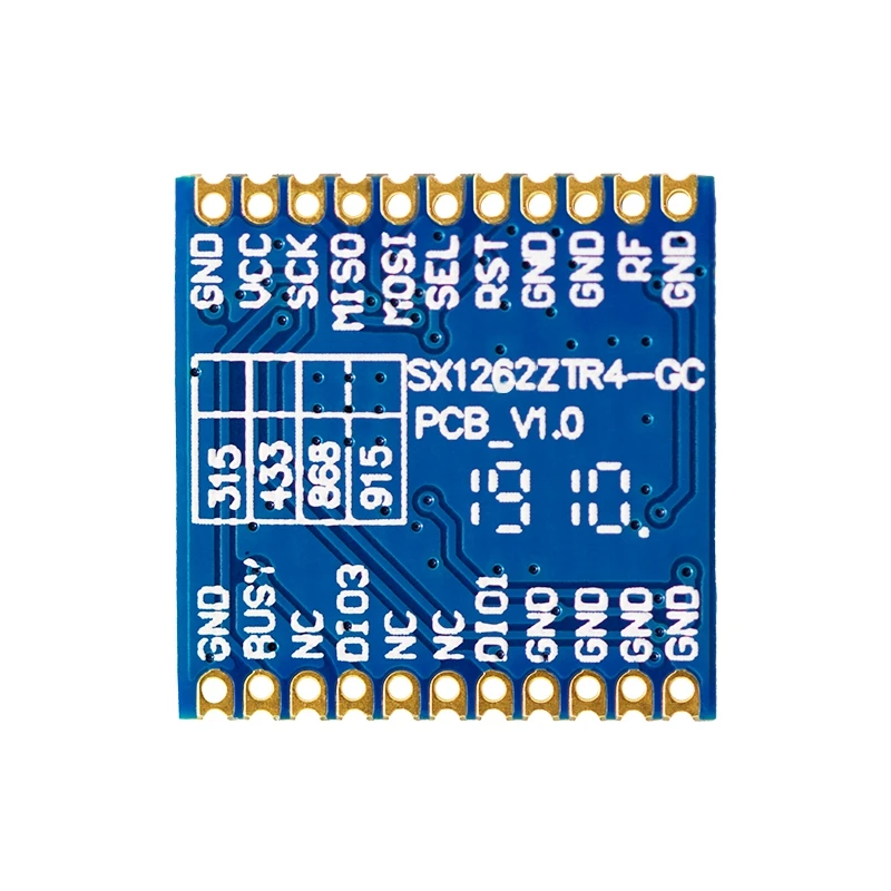 Wireless Communication Module LORA SX1262TR4 433Mhz RF Wireless Data Transmitter and Receiver Module