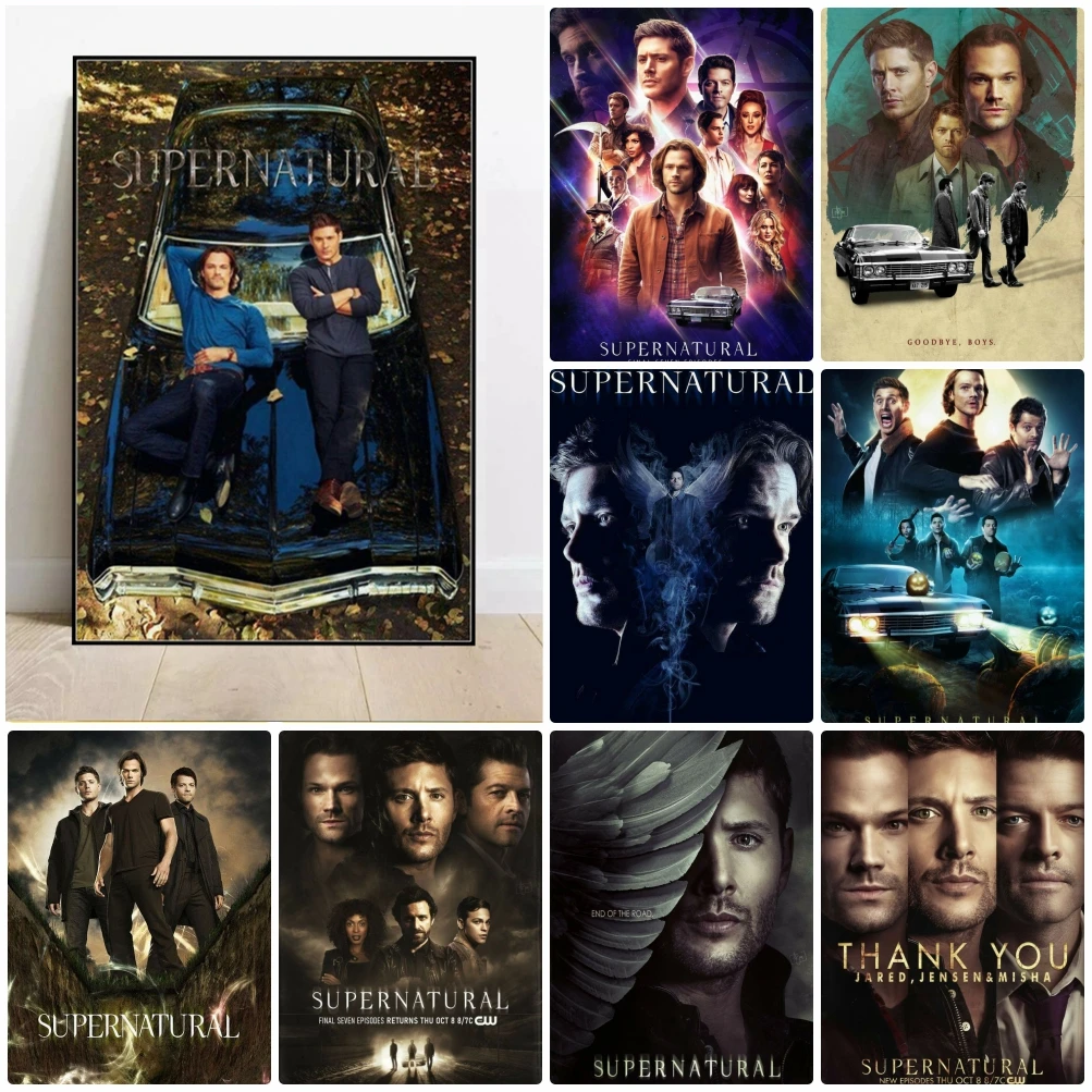 Supernatural Diamond Painting 5D DIY American TV Show Diamond Embroidery Cross Stitch Kits Full Square Drill Mosaic Home Decor