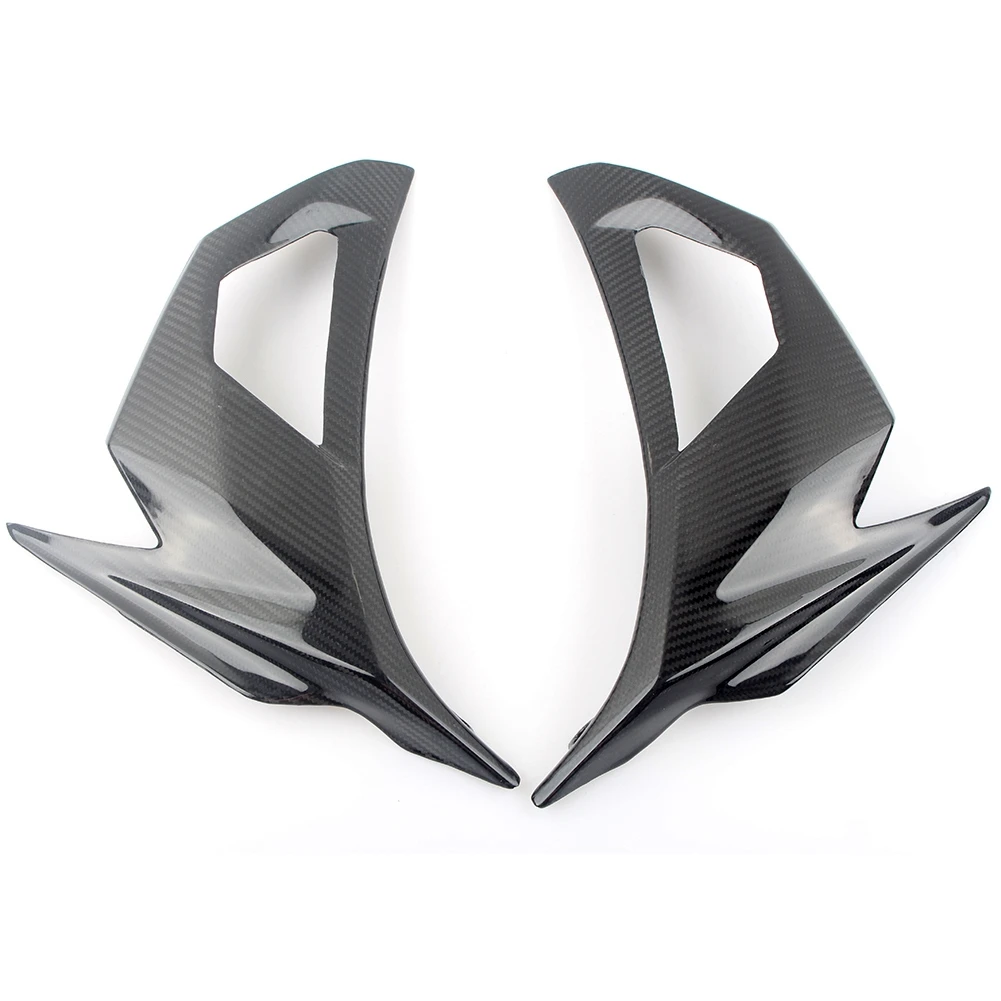Light Cover PrePreg карбон для KAWASAKI NINJA 400 переднее/заднее крыло, нижняя/Хвостовая, нижняя средняя сторона обтекателя клобук - Цвет: Light Cover