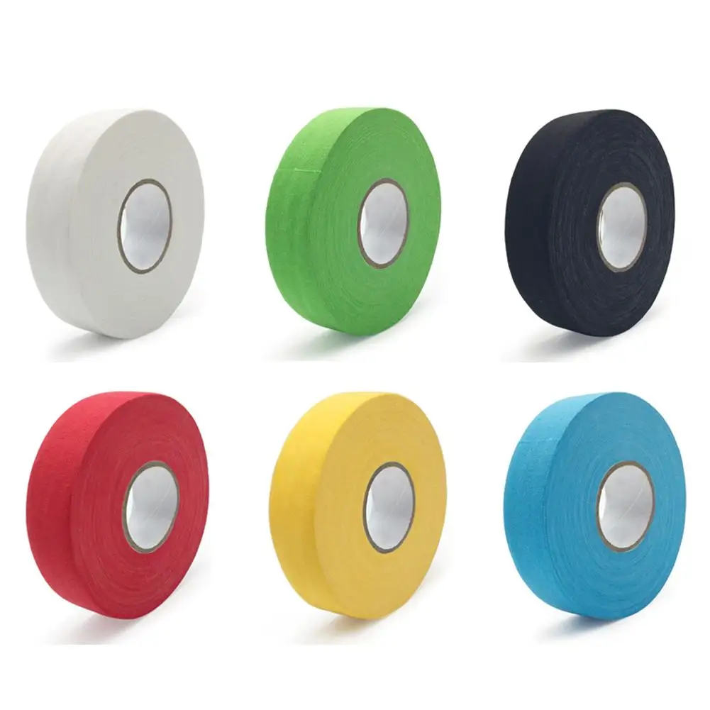 2.5cm X 25m Hockey Sticks Tape Multi Color Self-Adhesiveness Handle Bat Wrap Grip Cover Ice Gear Cue Non-Slip | Обустройство дома