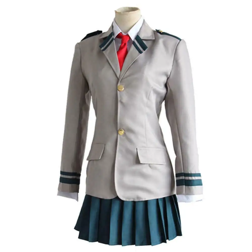 Аниме Boku no Hero Academy Midoriya Izuku Bakugou кацуки OCHACO URARAKA Косплей Костюм мой герой Academy школьная форма