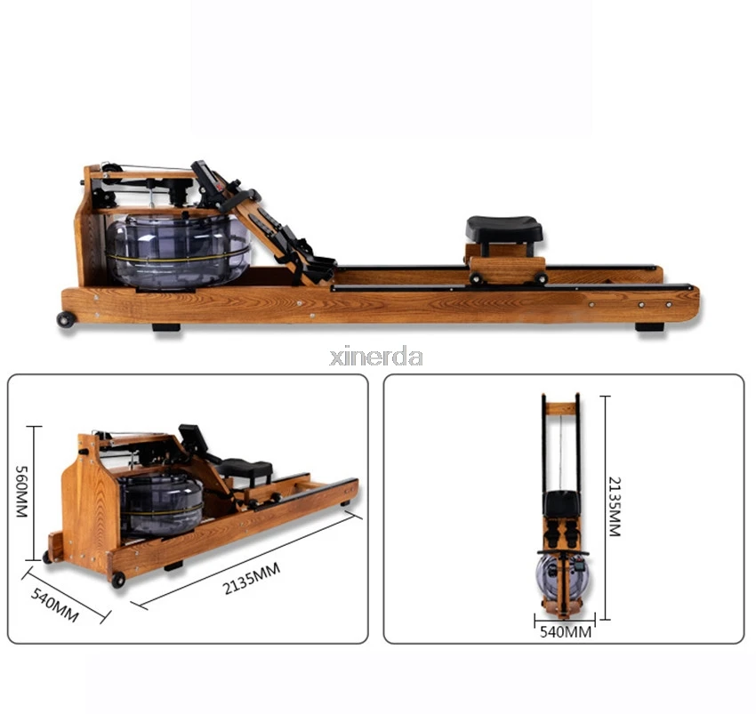 MR002 водостойкая машина, деревянный материал, Брюшная грудная рука, Фитнес-тренировка, гребля, оборудование для домашнего спортзала