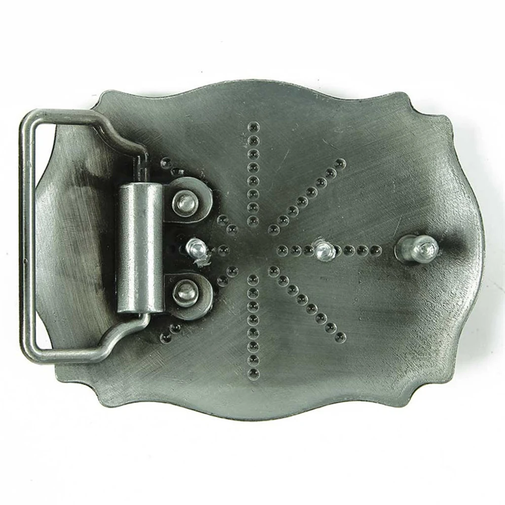 Vintage Embossed Gold Alloy Eagle Western Cowboy Men Belt Buckle Accessories