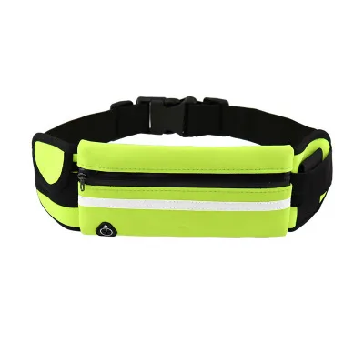Waist Bag Belt Bag Running Waist Bag Sports Portable Gym Bag Hold Water Cycling Phone Bag Waterproof Women Running Belt green
