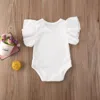 Newborn Body Suit Todder Clothes Set Baby Girl Cotton Short Sleeve Bodysuit Kid Clothes Set Girls Sunsuit Infant Clothing ► Photo 3/6