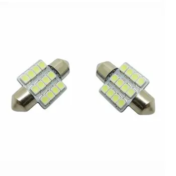 

12 SMD Dome lights LED 5050 Lamp 10pcs DC 12V Taillight Accessories Car