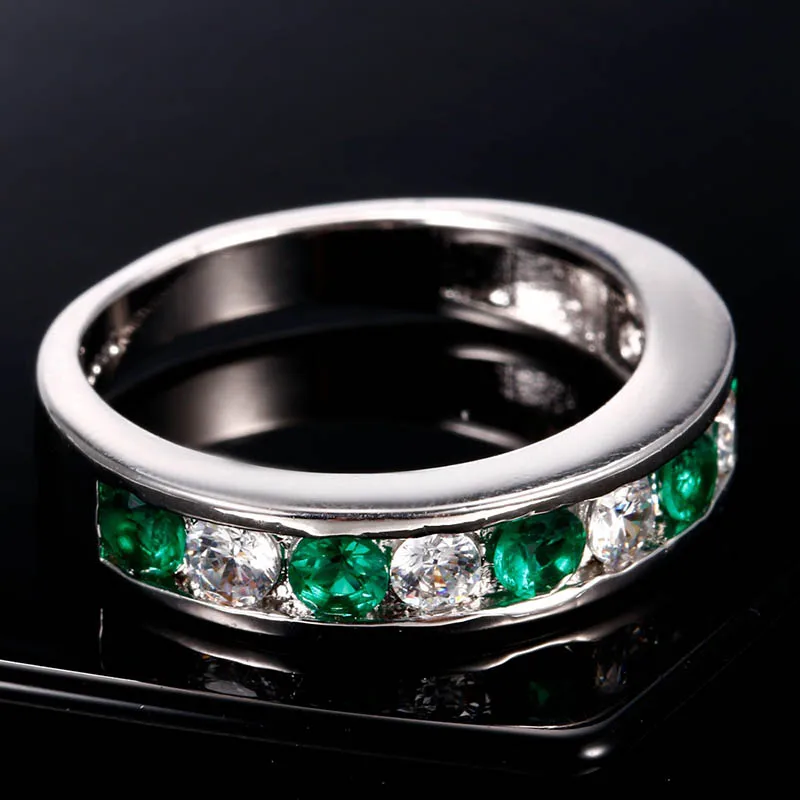 Bague Ringen, изумрудное кольцо для женщин, серебро 925, ювелирное изделие с драгоценными камнями, аксессуар индивидуального персонажа, подарок для влюбленных на годовщину