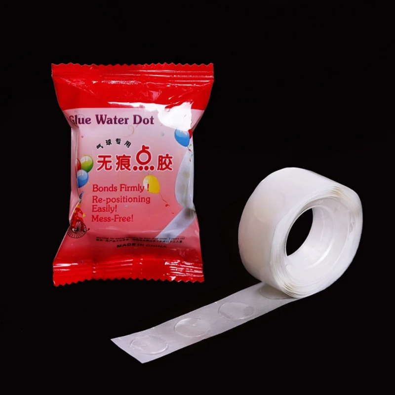 Clear Glue Dots Double Side Adhesive Balloon Glue Dot Point Stickers Small And Very Convenient To Use For DIY Craft Party H1