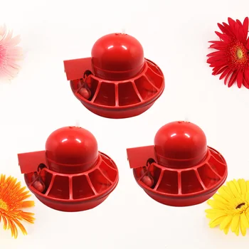 

3pcs Automatic Chicken Drinker Duck Goose Automatic Water Feeder Drinking Water Poultry Drinking Water Bowl Farm Farming Equipme