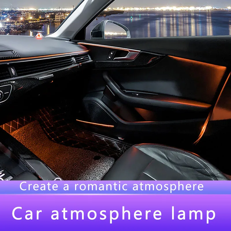 US $414.80 For Audi A4 B9 A5 S5 201732 color door central control ambient light atmosphere lamp 16 lamp packaging
