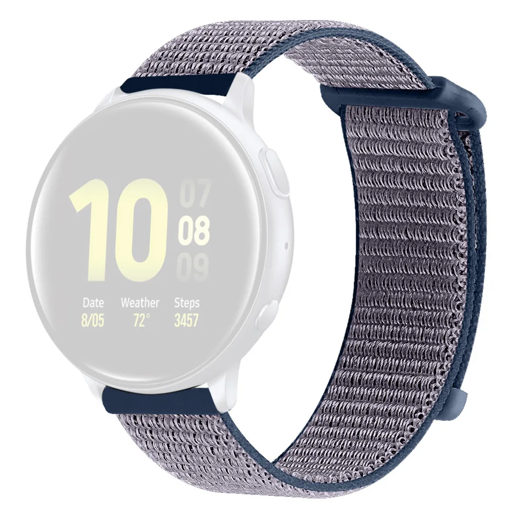 Нейлоновый ремешок для samsung Active 2 Watch 44 мм, ремешок для умных часов, сменный ремешок для мужских Т-часов, ремешок для спортивных часов, браслет для женщин и мужчин, 19 октября