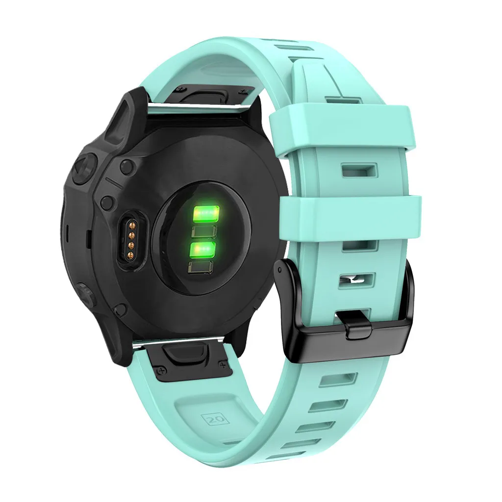 Силиконовый быстросъемный ремешок для наручных часов, браслет для Garmin fenix 6 S/6 Spro, браслет для наручных часов, 11 цветов, 19Nov08