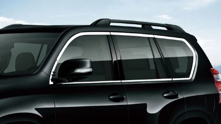 3 Украшение для стекла автомобиля из нержавеющей стали для toyota land cruiser prado 2010 - Цвет: 3