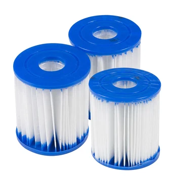 

1/2/3 Pcs Replacement Filter Cartridge Inflatable Swimming Pool Pump Easy Set Up Accessories 78mm/28mm/88mm TB Sale