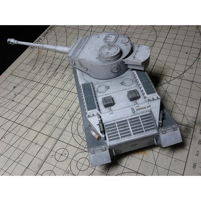 1:25 Американский Шерман M4A3 средний танк DIY 3D бумажная карточка модель Конструкторы строительные игрушки развивающие игрушки Военная Модель