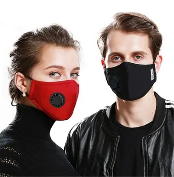 

Fast Delivery Protective Dustproof Mask Cotton Mask With Valve Element Cotton Anti Haze Anti-dust Face Mask