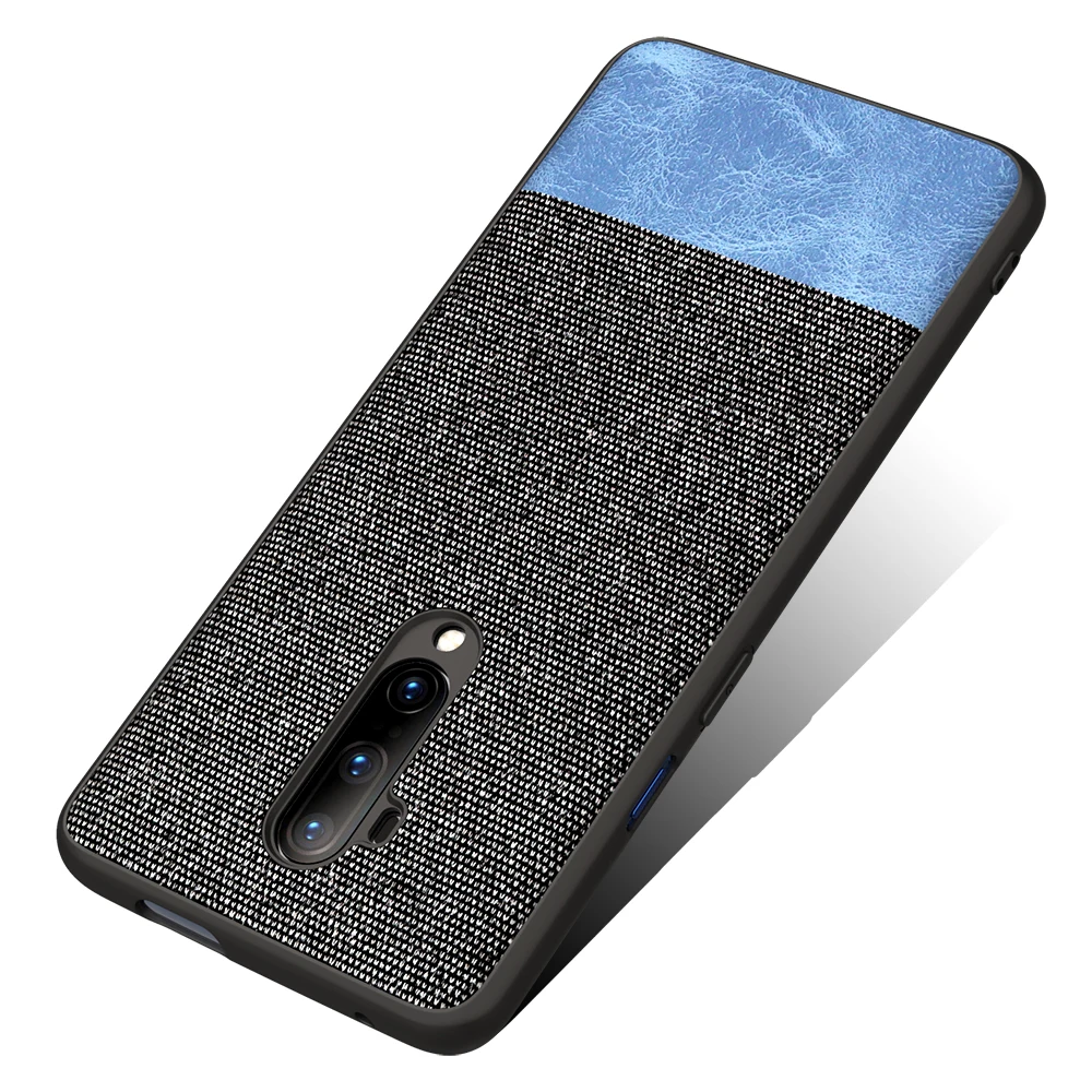 style 07 Для oneplus 7T Pro Чехол Мягкий силиконовый край+ твердая ткань текстура защитный чехол на заднюю панель для one plus 7T oneplus 7t 1+ 7T pro - Цвет: style 07