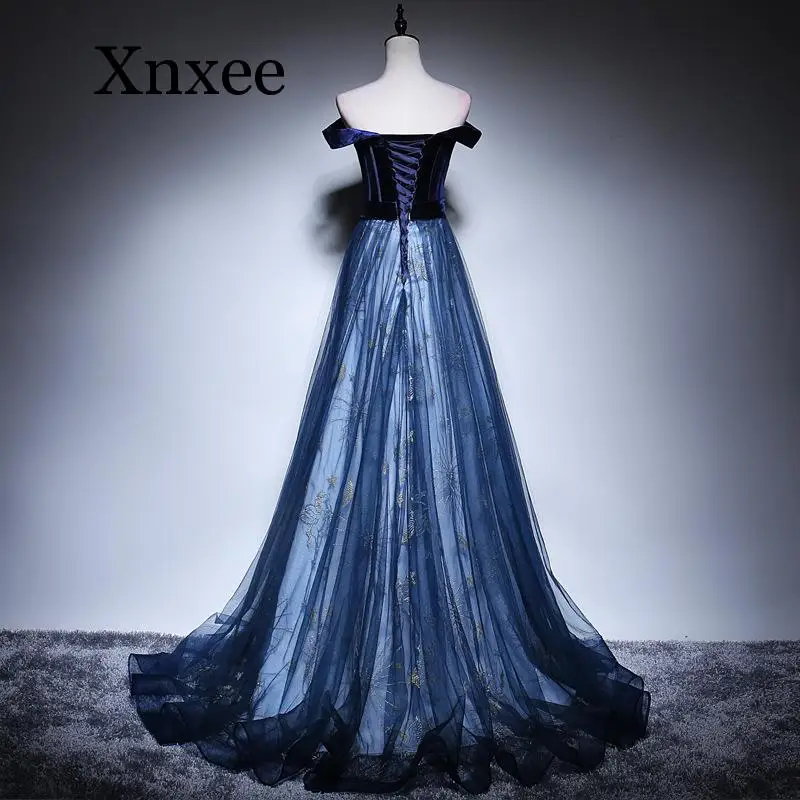 Вечерние платья, сексуальные, с открытыми плечами, для женщин, Cheongsam, сетка, полная длина, платье, большие размеры, Vestido de novia
