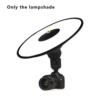 

K6 Portable Reflective Cover Replacement Flash Diffuser Speedlight Photography Accessories Studio Easy Install Round Shape