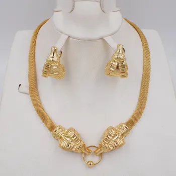 

NEW Fashion jewelry set African Dubai gold-color African bead jewelry wedding jewelry set african beads jewelry High gradsets