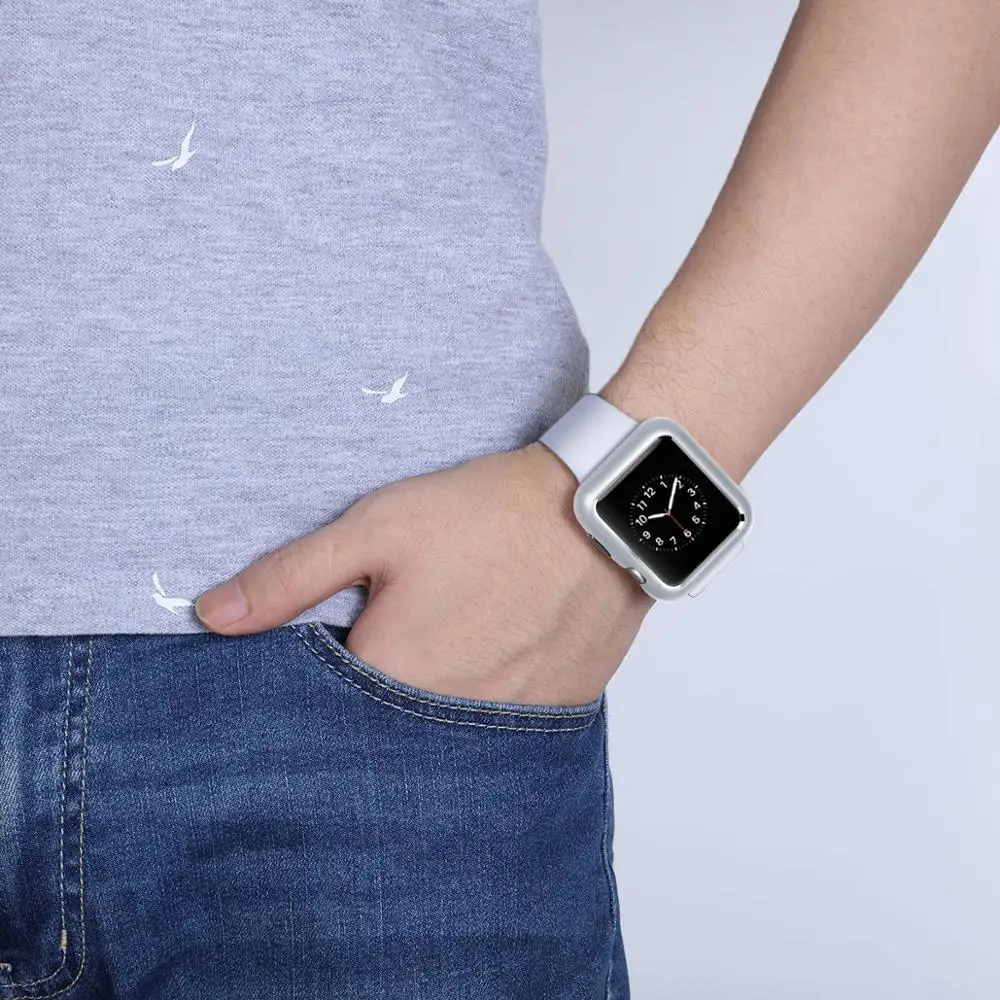 Чехол Serilabee Mago для apple watch 4, 5, 3, 2, 1, 40 мм, 44 мм, защитный чехол из алюминиевого сплава с магнитным покрытием для iwatch series 4, 3, 2, 1, 5