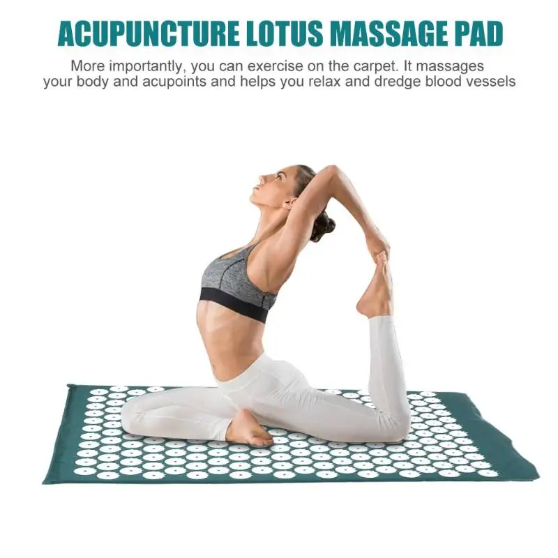 

Yoga Mats Acupressure Massager Cushions Relieve Body Stress Back Pain Spike Yoga Mats Relaxation Dredging of Blood
