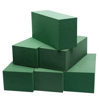 

16Pcs Floral Foam Bricks Green Blocks for Flower Arrangement and Wedding Holiday Decorations