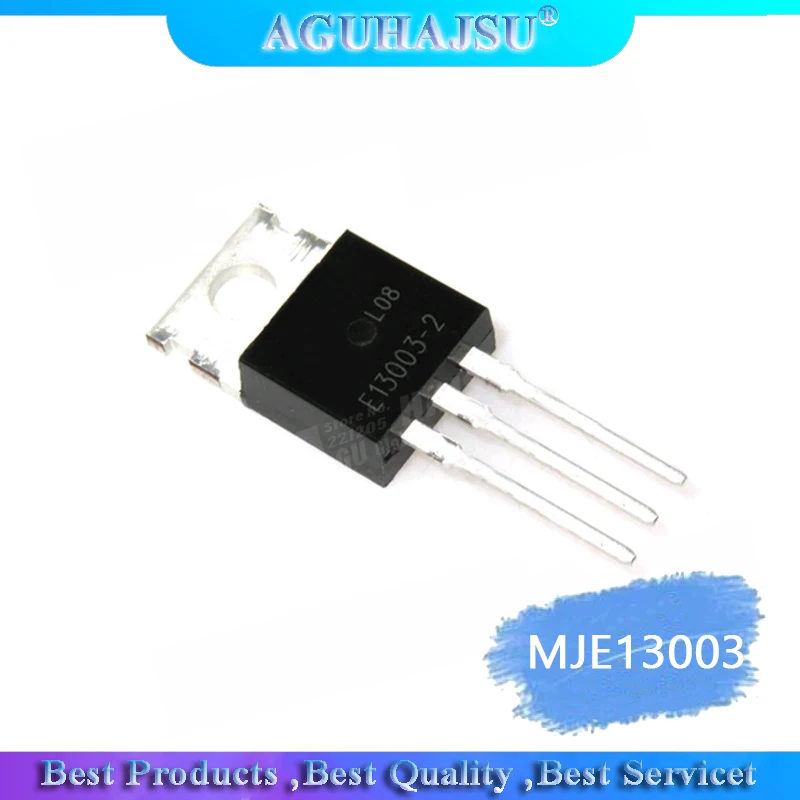 10 шт./лот женственная модель-220 3A 500V NPN транзистор 13003 Новый оригинал | Электронные